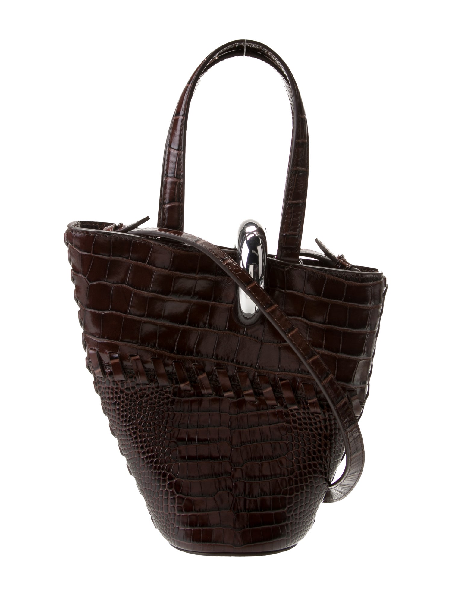 Jacquemus Leather Top Handle Bag